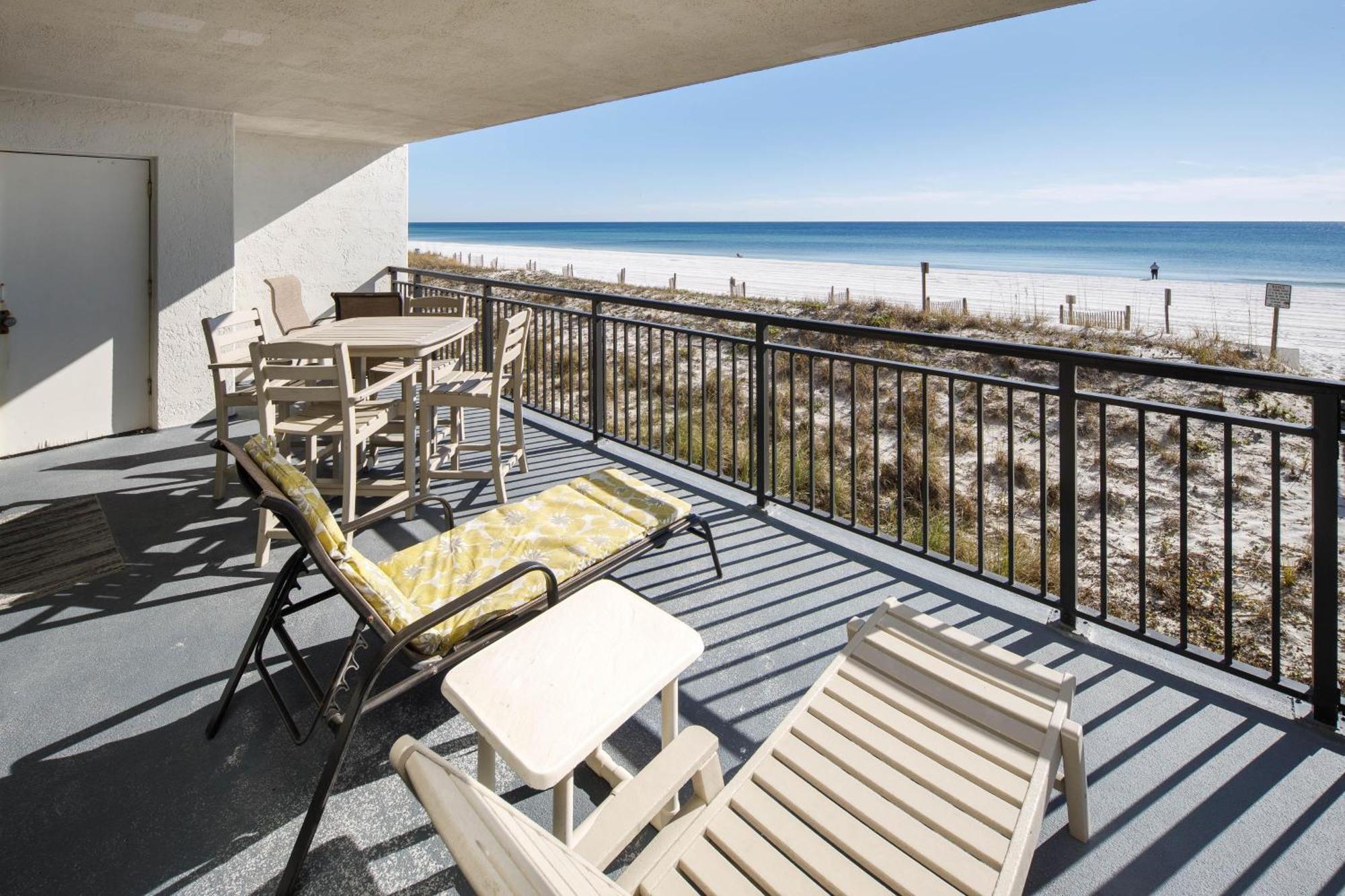 Nautilus 1201 - Gulf Front 2 Bedroom Huge Wrap Around Balcony 2Nd Floor! Fort Walton Beach Buitenkant foto