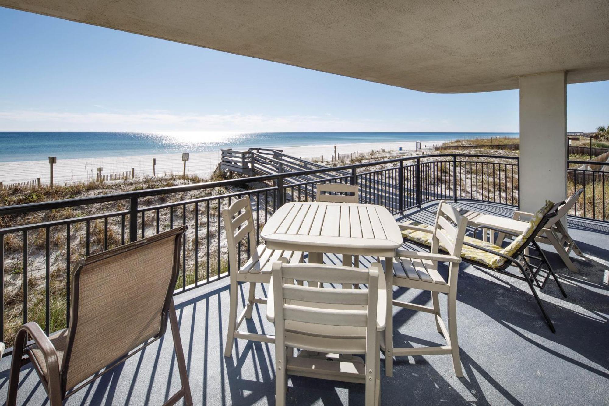 Nautilus 1201 - Gulf Front 2 Bedroom Huge Wrap Around Balcony 2Nd Floor! Fort Walton Beach Buitenkant foto