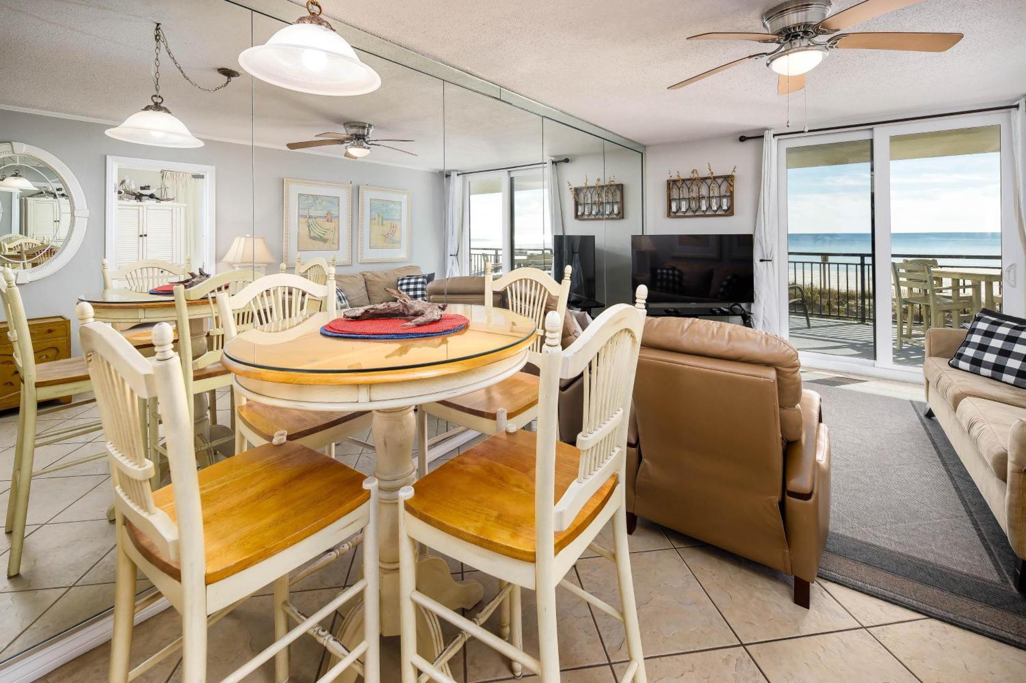 Nautilus 1201 - Gulf Front 2 Bedroom Huge Wrap Around Balcony 2Nd Floor! Fort Walton Beach Buitenkant foto
