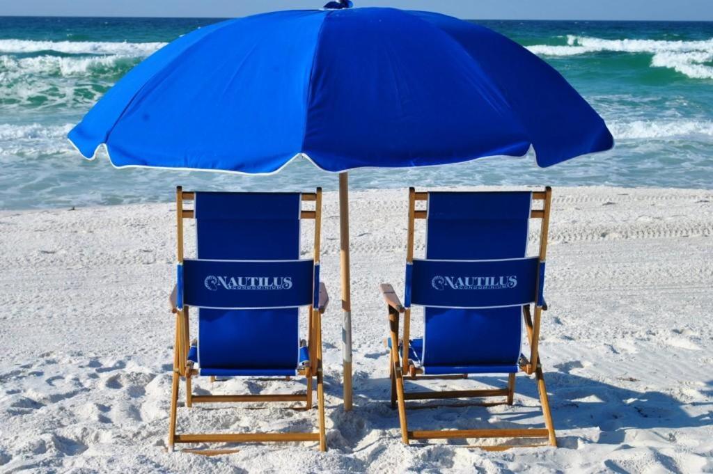 Nautilus 1201 - Gulf Front 2 Bedroom Huge Wrap Around Balcony 2Nd Floor! Fort Walton Beach Buitenkant foto