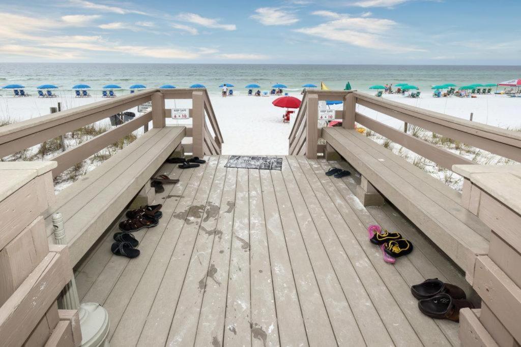Nautilus 1201 - Gulf Front 2 Bedroom Huge Wrap Around Balcony 2Nd Floor! Fort Walton Beach Buitenkant foto